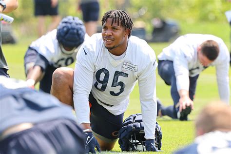 One Bears player is eager to get back on the field this preseason